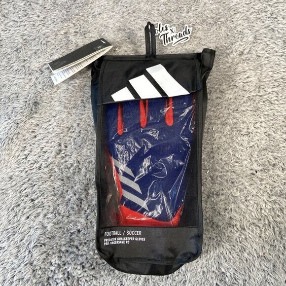Adidas Predator GL Pro Fingersave PROMO Goalkeeper Gloves Size 11 Adult IX3864